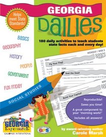 Georgia Dailies: 180 Daily Activities for Kids
