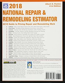2018 National Repair & Remodeling Estimator (National Repair and Remodeling Estimator)