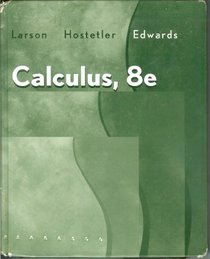 Calculus with Analytical Geometry,8e