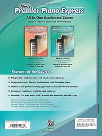 Premier Piano Express, Bk 2: An All-In-One Accelerated Course, Book, CD & Online Audio & Software (Premier Piano Course)