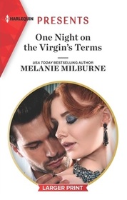 One Night on the Virgin's Terms (Wanted: A Billionaire, Bk 1) (Harlequin Presents, No 3845) (Larger Print)