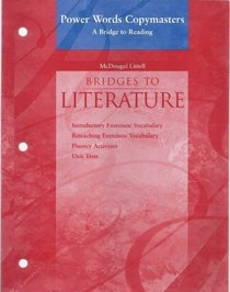 Bridges to Literature: Power Words Copymasters, A Bridge to Reading Level 2