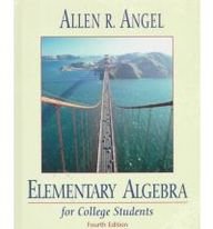 Elementary Algebra for College Students