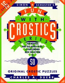 SIMON  SCHUSTER FUN WITH CROSTICS #15 (Fun with Crostics)