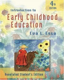 INTRODUCTION TO EARLY CHILDHOOD EDUCATION 4E