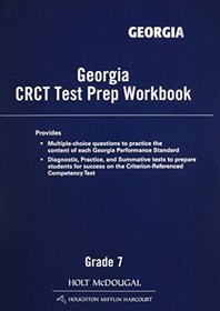 Holt McDougal Eastern World Georgia: CRCT Prep Workbook Grade 07