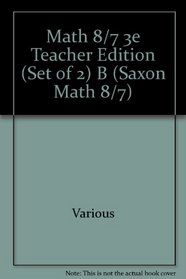 Math 87 (Saxon Math 8/7)