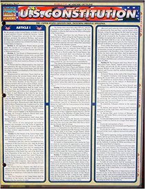 Us Constitution (Quickstudy Reference Guides - Academic)