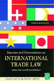 Statutes & Conventions On International Trade