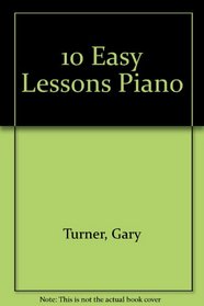 10 EASY LESSONS PIANO DVD AND BOOKLET IN CASE