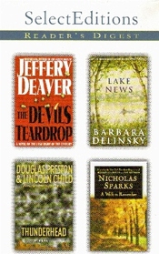 Reader's Digest Select Editions - VOL 6, 1999 - The Devils Teardrop, Lake News, Thunderhead, and A Walk To Remember
