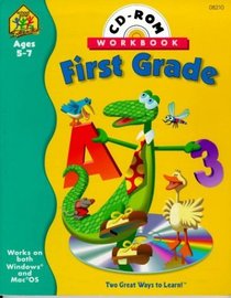 First Grade (First Grade Interactive Workbook with CD-ROM)