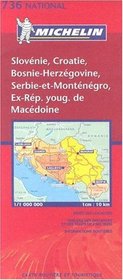 Michelin  Slovenia, Croatia, Bosnia-Herzegovina, Serbie-et-Montenegro, Ex-Rep. Youg. de Macedoine