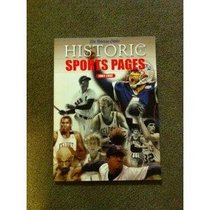 The Boston Globe Historic Sports Pages 1882- 2002 Collectible Oversized Paperback