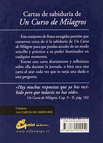 Cartas de sabidura de Un curso de milagros