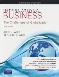 International Business The Challenges of Globalization Sixth Edition