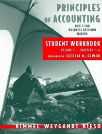 Principles of Accounting, with Annual Report, Student Workbook, Vol. I