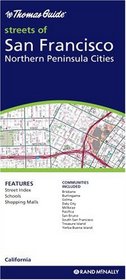 Rand McNally San Francisco/Northern Peninsula Cities: City Map