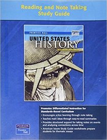United States History, Modern America. Reading and Note Taking Study Guide.