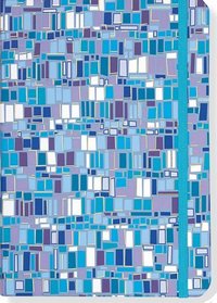 Mosaic Blue Journal (Notebook, Diary) (Small Journal)