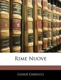 Rime Nuove (Italian Edition)
