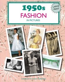 1950s Fashion in Pictures: Large print book for dementia patients