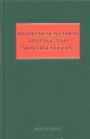 Misrepresentation, Mistake and Non-Disclosure (Contract Law Library)