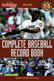 Complete Baseball Record Book, 2004 Edition