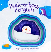 Peek-a-boo, Penguin (Die-Cut Animal Board)