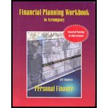 Personal Finance-Financial Planning Workbook / With CD-ROM