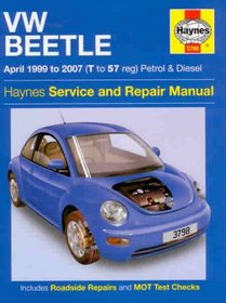 VW Beetle Petrol and Diesel Service and Repair Manual: 1999 to 2007 (Haynes Service and Repair Manuals)