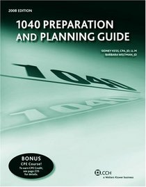 1040 Preparation and Planning Guide (2008) (Preparation and Planning)