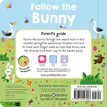 Maze Book: Follow the Bunny (Finger Mazes)