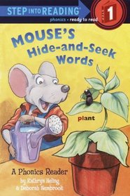 Mouse's Hide-And-Seek Words (Step Into Reading, Level 1)