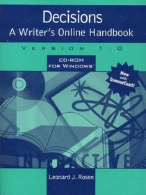 Decisions: A Writer's Online Handbook, Version 1.0 for Windows