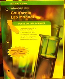 California Lab Manual (McDougal Littell Science, Teacher's Edition, Grade 7)