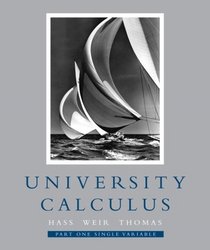 University Calculus, Part One (Single Variable, Chap 1-9) Value Package (includes Student's Solutions Manual Part One for University Calculus)