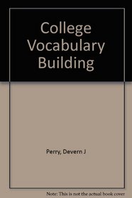 College Vocabulary Building