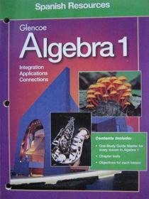 Glencoe Algebra 1 Spanish Resources