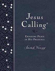 Jesus Calling Deluxe Blue Floral Edition