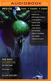 The Best Horror of the Year, Volume Six