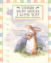 Guess How Much I Love You: Photo Growth Chart With Stickers
