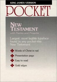 KJV Pocket New Testament (with Psalms & Proverbs)