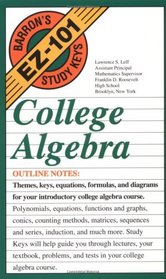 College Algebra (Barron's Ez-101 Study Keys)