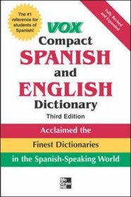 Vox Compact Spanish and English Dictionary, 3E (PB) (Vox Dictionary)