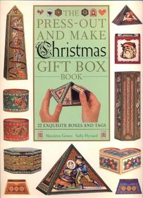 The Press-out and Make Christmas Gift Box Book (Gift Box Books)