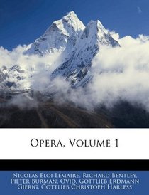 Opera, Volume 1 (Latin Edition)