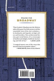 Broadway: A History of New York City in Thirteen Miles