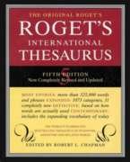 Roget's International Thesaurus (Harper Colophon Books)