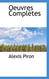Oeuvres Compltes (French Edition)